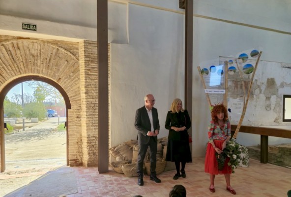 Medio centenar de alumnos descubren cómo se recupera el Meandro del Vivillo en Murcia