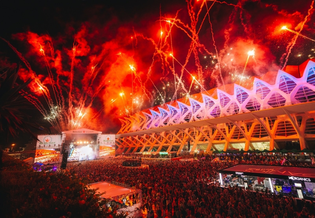 Imagen de archivo del festival de Les Arts. - Foto: EP Imagen de archivo del festival de Les Arts.