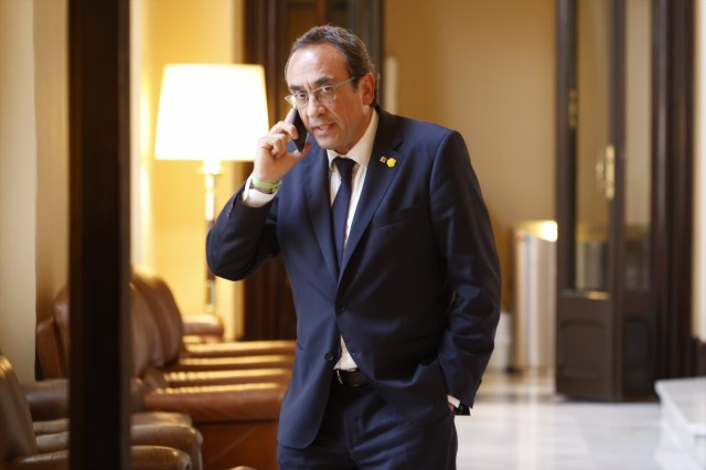 Turull dice que Puigdemont regresó el martes a Barcelona y que ya ha vuelto a Waterloo 