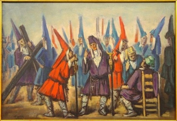 Las saetas en la Semana Santa murciana de 1926
