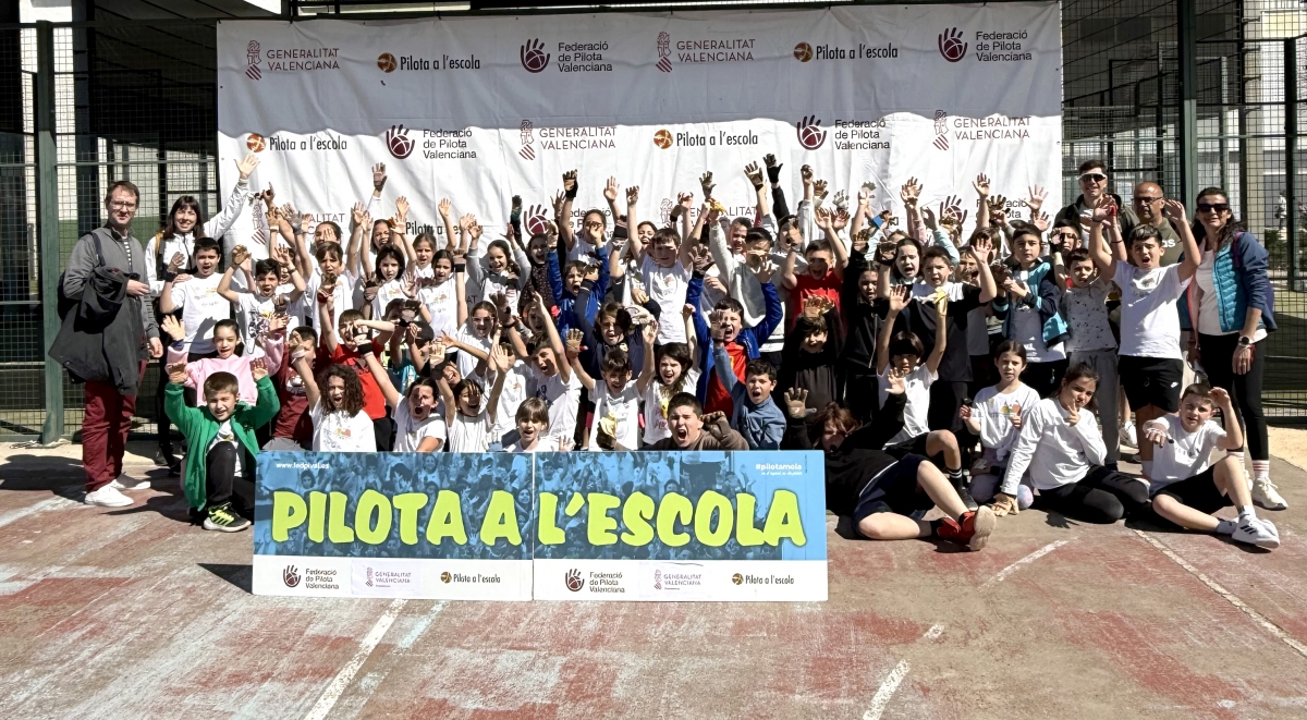 Canals inaugura las Trobades de Pilota a l’Escola 2026