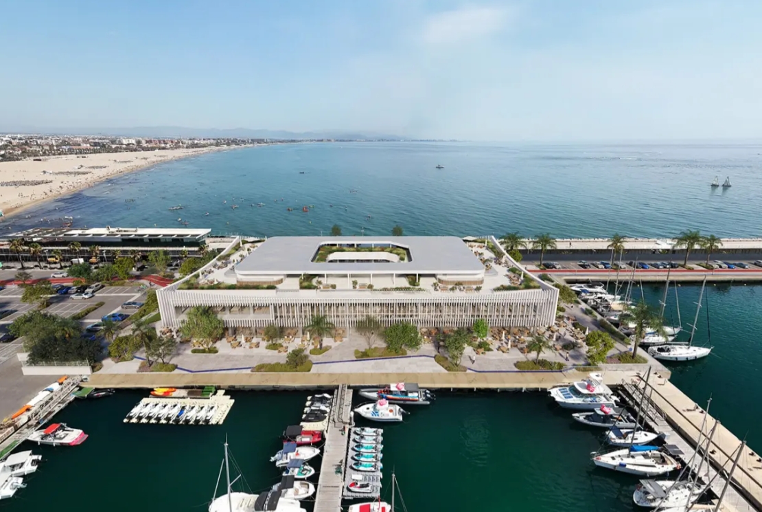 València concede la licencia a Marina Port para su edificio de coworking y terraza para eventos en La Marina