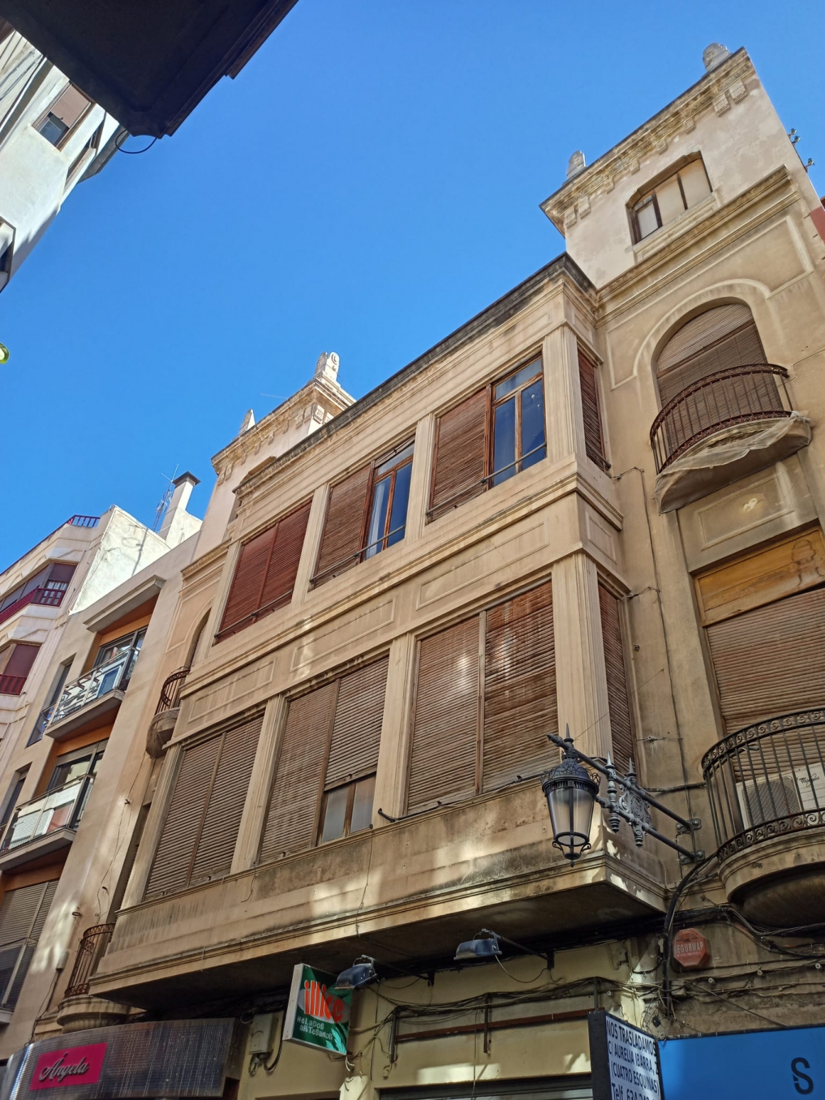 Así quedará el inmueble de Carrer Ample en Elche tras el requerimiento de protección de la fachada