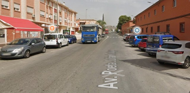 Santomera anuncia la prohibición de la circulación de camiones y tráfico pesado en la avenida Poeta Julián Andúgar