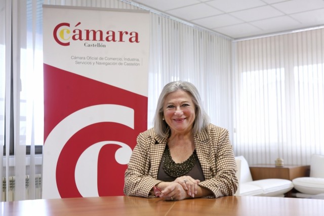 Dolores Guillamón da un paso al frente: optará a la reelección de la presidencia de la Cámara de Castellón tras 13 años