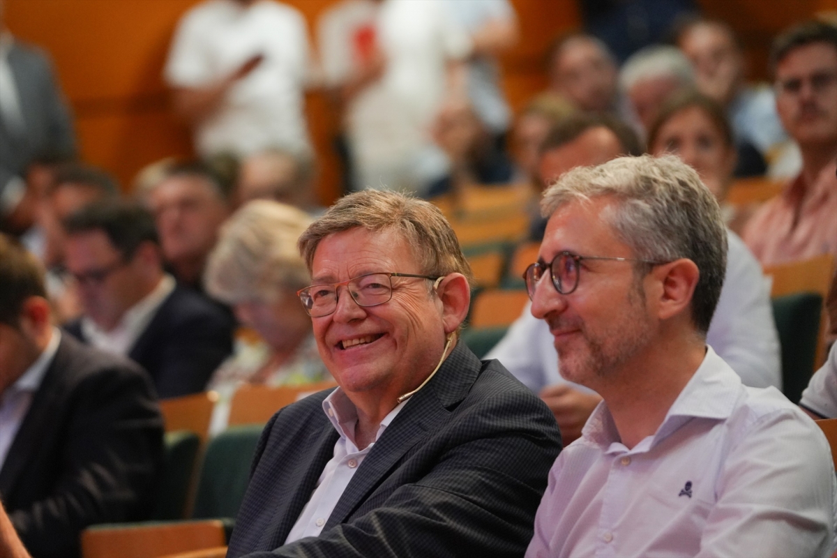 Ximo Puig y Arcadi España.