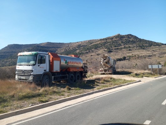 La Generalitat mejora la seguridad vial de Castellón con obras de refuerzo de firme en carreteras del interior