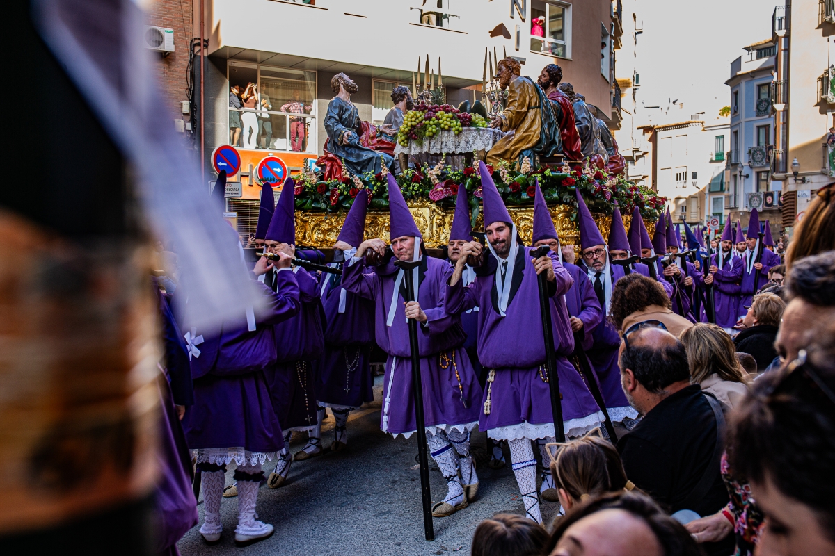 Los Salzillos, a su paso por Murcia.