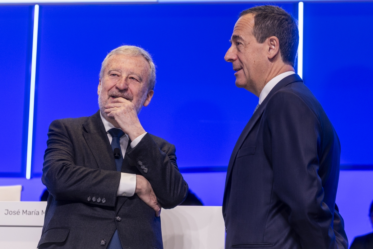 Imágenes de la Junta General de Accionistas de CaixaBank