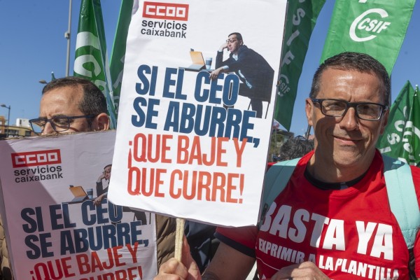 El BCE evaluará el modelo comercial de CaixaBank tras la denuncia de UGT