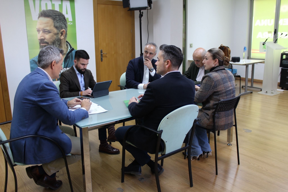 Comité Ejecutivo Provincial de Vox en la Región de Murcia. - Foto: VOX Comité Ejecutivo Provincial de Vox en la Región de Murcia.