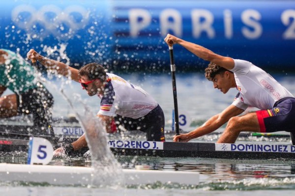 Diego Domínguez y Joan Antoni Moreno, bronce en C2 500 metros en los Juegos de París 2024
