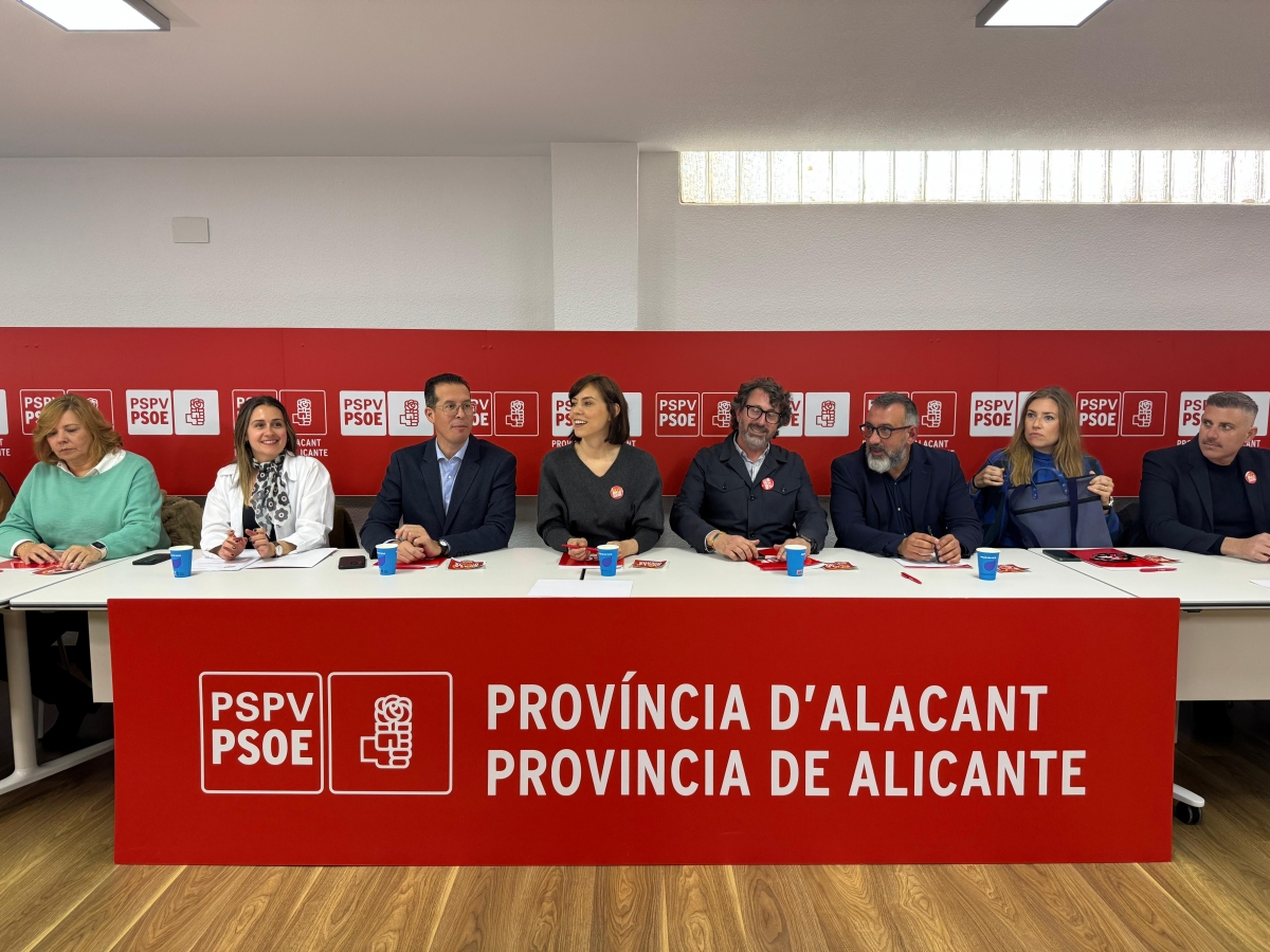 Diana Morant descarta acabar a corto plazo con la gestora del PSPV-PSOE en Alicante