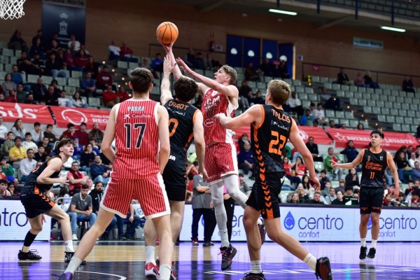 El UCAM CB sub-22 sucumbe ante el Valencia Basket por 75-94 en la Liga U