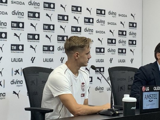A Dani Gómez, que llega 