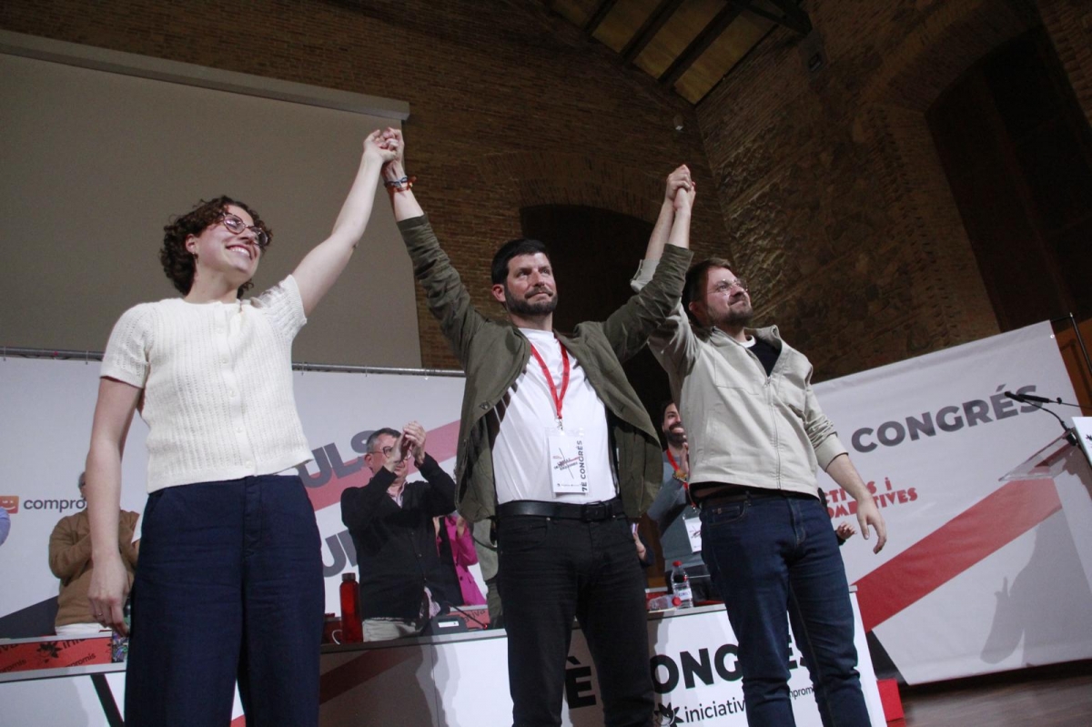 Aitana Mas, Carles Esteve y Alberto Ibáñez.