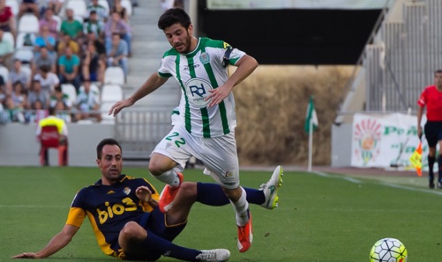 Nando García vive un momento dulce en su cesión en el Córdoba