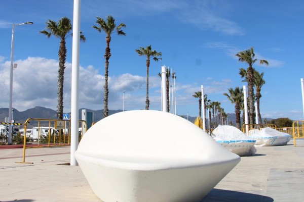 El paseo de Ferrandis Salvador ya tiene nuevo mobiliario: Castelló recibe 300.000 euros de fondos europeos
