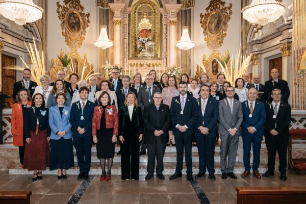 Castelló celebra en la Basílica del Lledó su tradicional bendición y misa del Domingo de Ramos