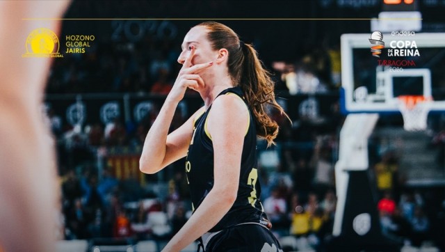 Un orgulloso Hozono Jairis cae ante el Valencia Basket y no revalida el título de la Copa de la Reina