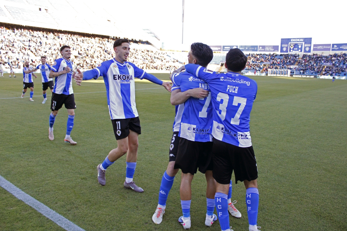 Andy Escudero anotó el segundo tanto del Hércules CF este domingo - Foto: FITO GONZÁLEZ Andy Escudero anotó el segundo tanto del Hércules CF este domingo