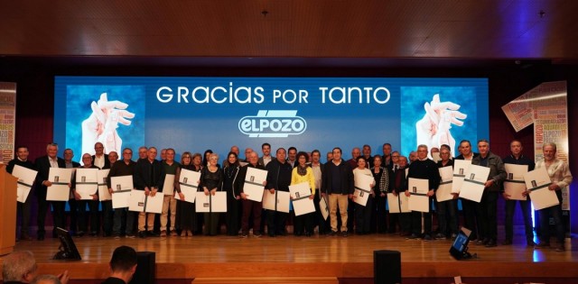 El Pozo Alimentación rinde homenaje a sus trabajadores jubilados