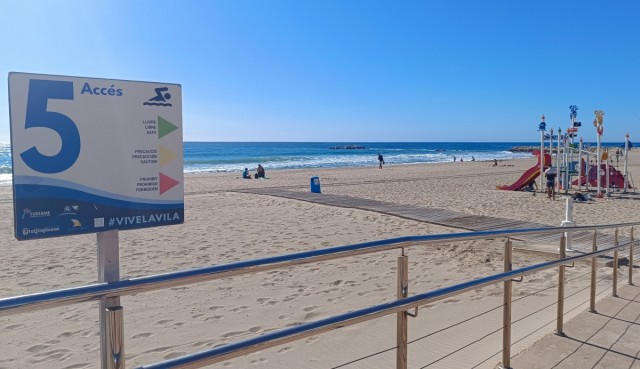 La Vila Joiosa ya tiene listas sus playas para la Semana Santa
