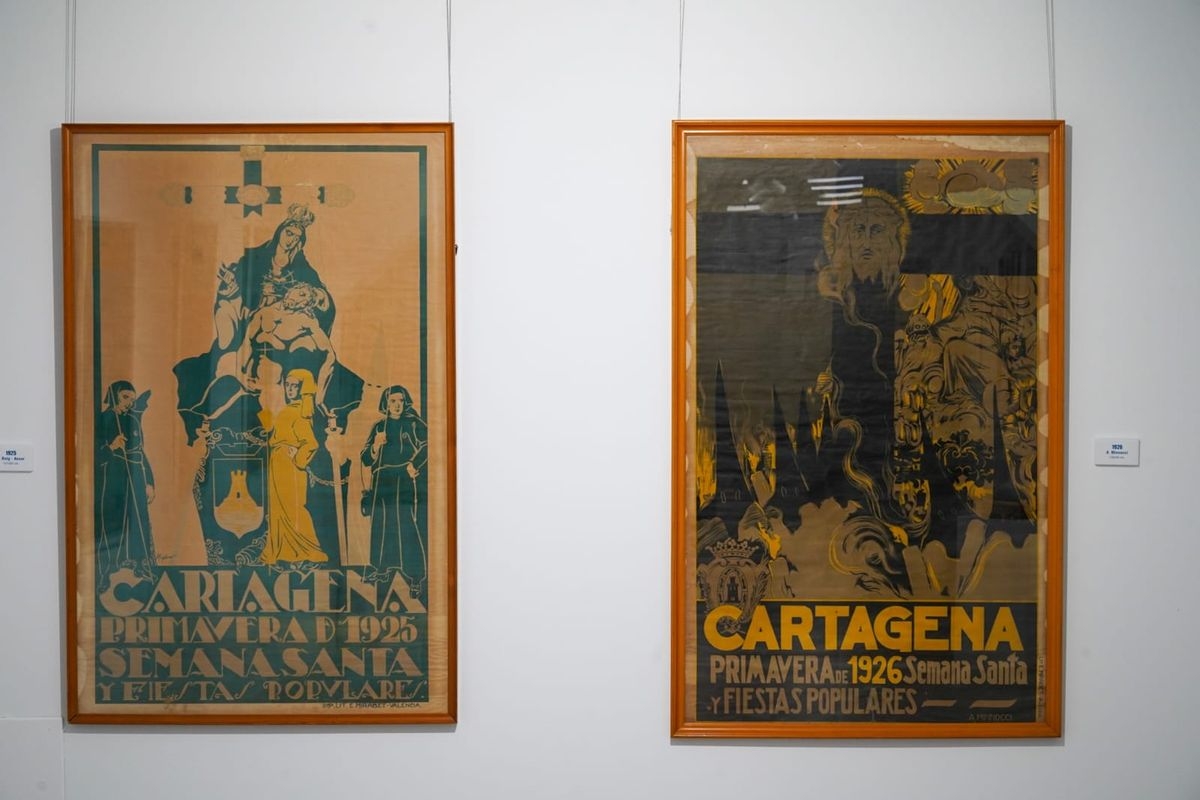 La Semana Santa de Cartagena a través de sus carteles: la exposición estará abierta hasta el Domingo de Resurrección
