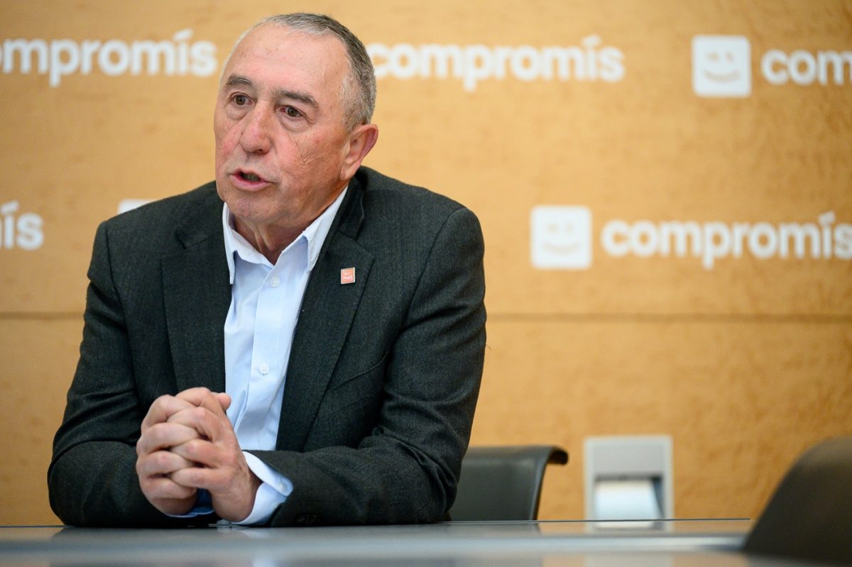 El síndic de Compromís, Joan Baldoví.