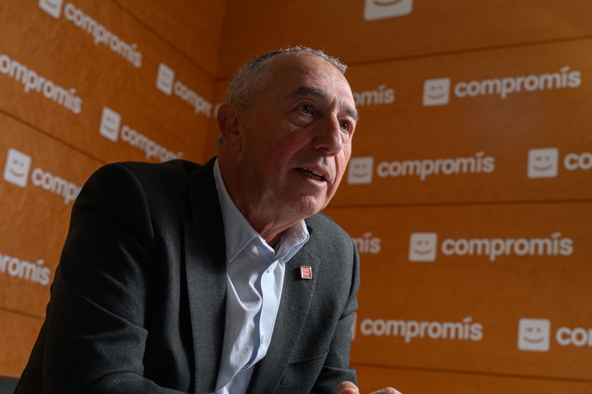 El síndic de Compromís, Joan Baldoví.