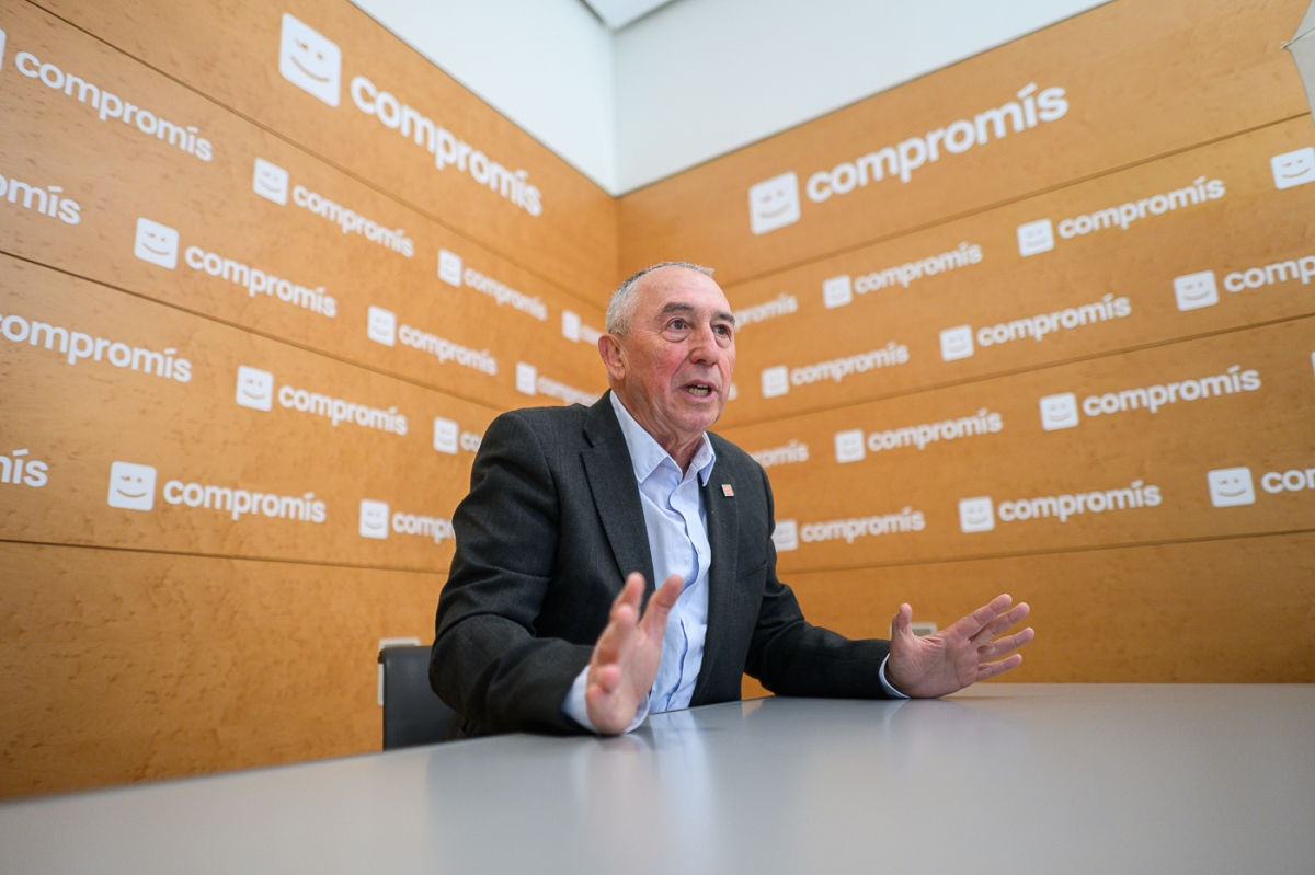 El síndic de Compromís, Joan Baldoví.