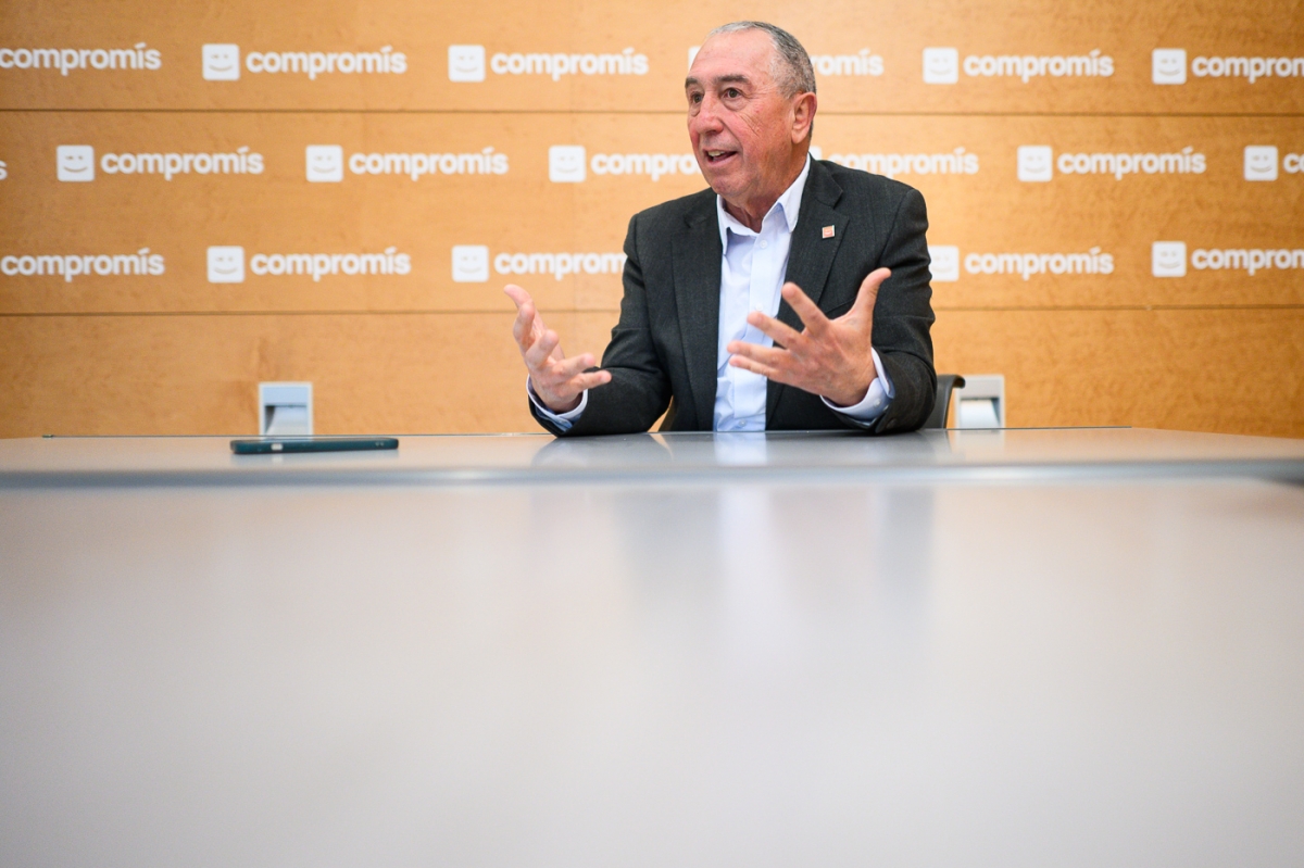 El síndic de Compromís, Joan Baldoví.