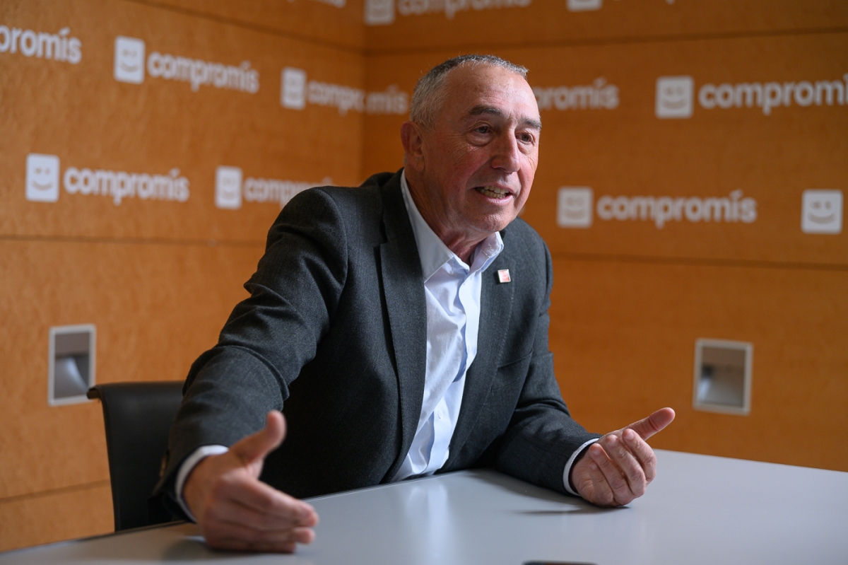 El síndic de Compromís, Joan Baldoví.