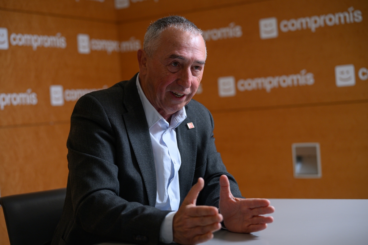 El síndic de Compromís, Joan Baldoví.