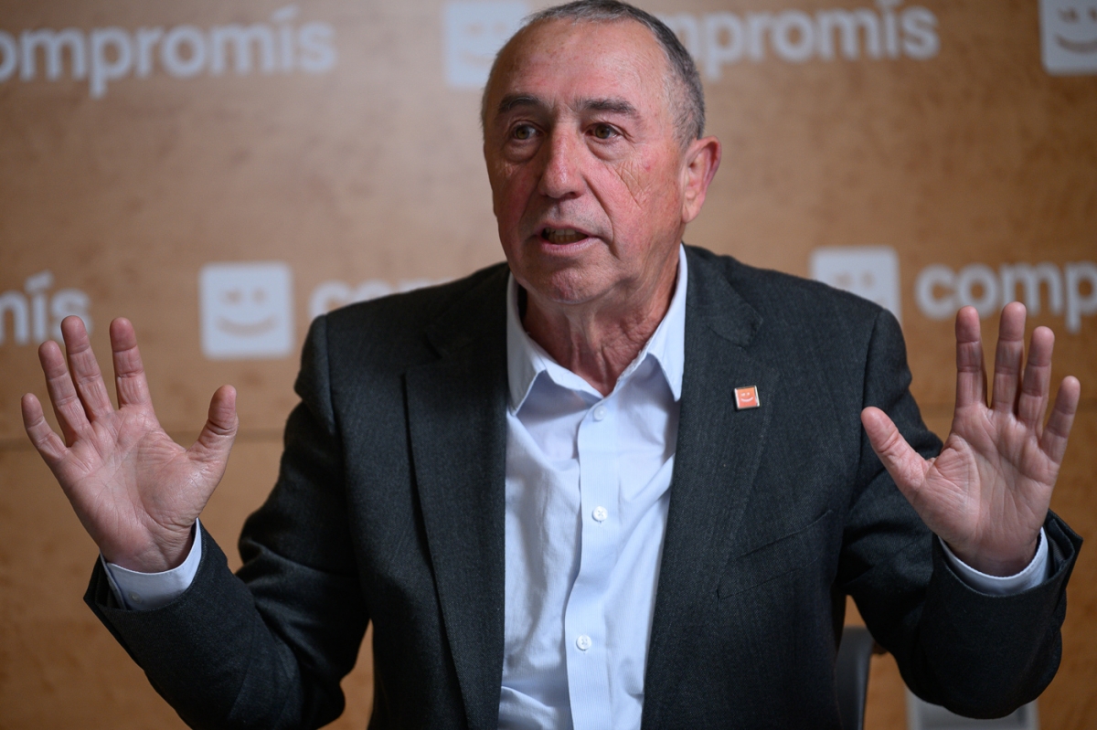 El síndic de Compromís, Joan Baldoví.