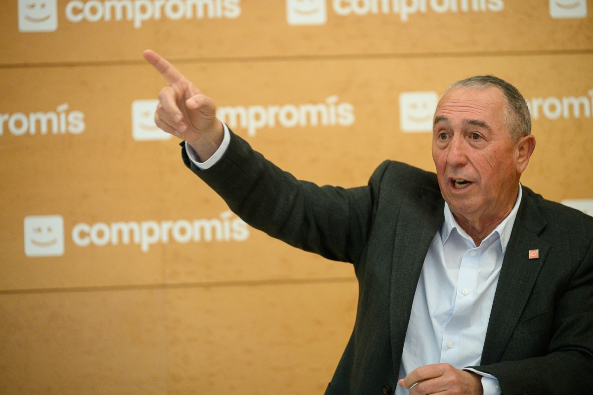 El síndic de Compromís, Joan Baldoví.