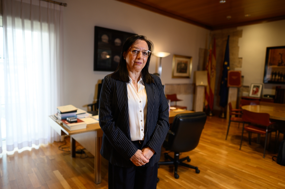 Llanos Massó, presidenta de Les Corts Valencianes. - Foto: KIKE TABERNER Llanos Massó, presidenta de Les Corts Valencianes.