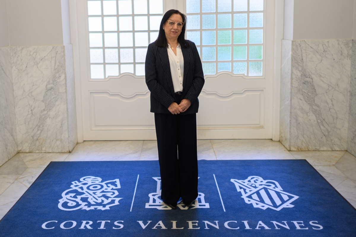 Llanos Massó, presidenta de Les Corts Valencianes. - Foto: KIKE TABERNER Llanos Massó, presidenta de Les Corts Valencianes.