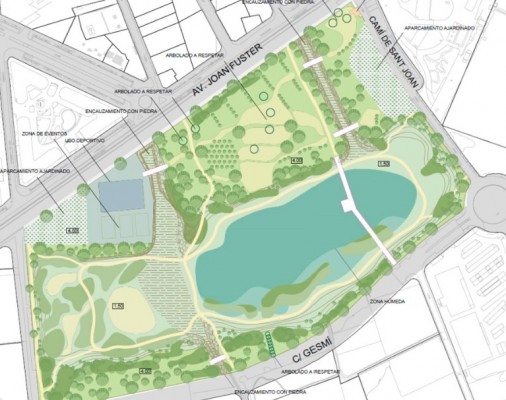 Dénia presenta el plan especial del parque Alqueries, un gran pulmón verde e infraestructura clave frente al cambio climático
