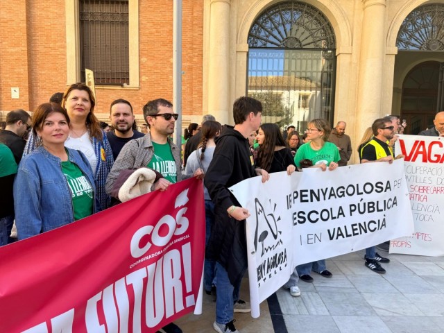 El PSPV de Castelló respalda la huelga del profesorado en defensa de unas 