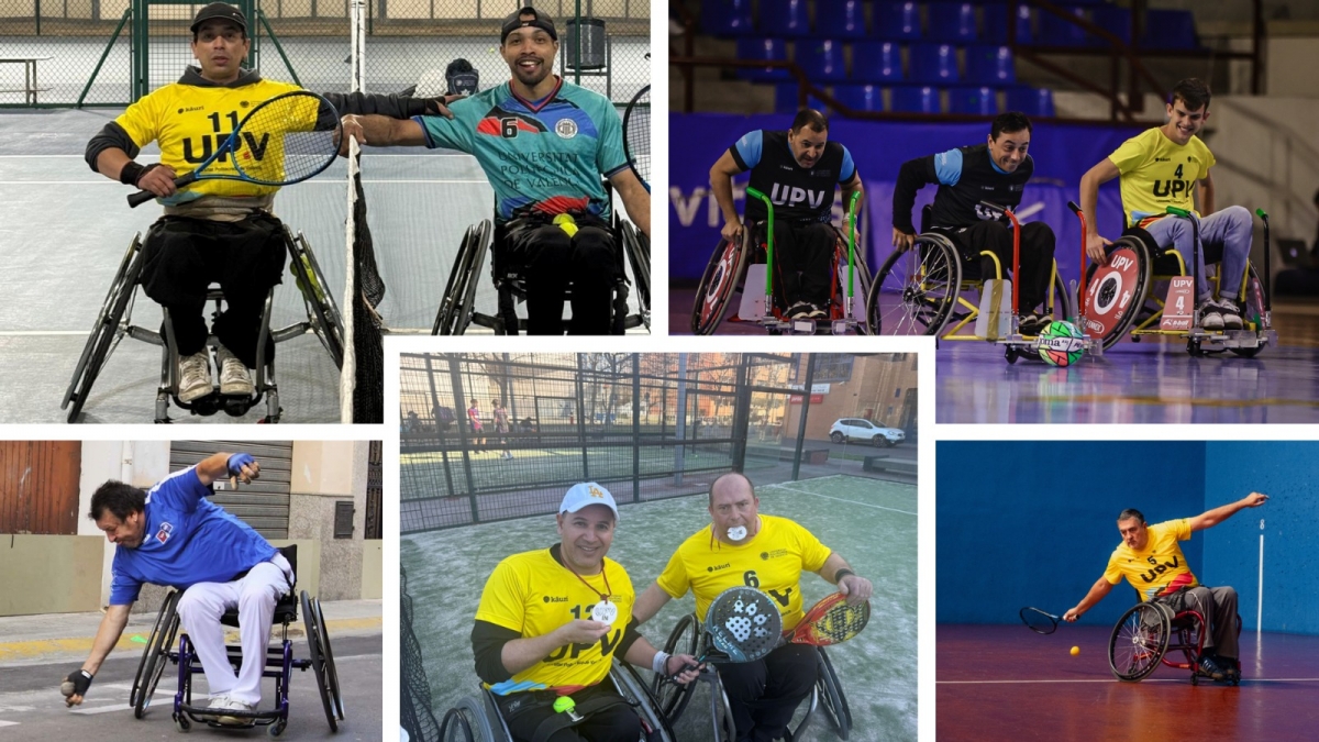El proyecto UPV IN impulsa la multidisciplina deportiva en más de medio centenar de atletas con discapacidad