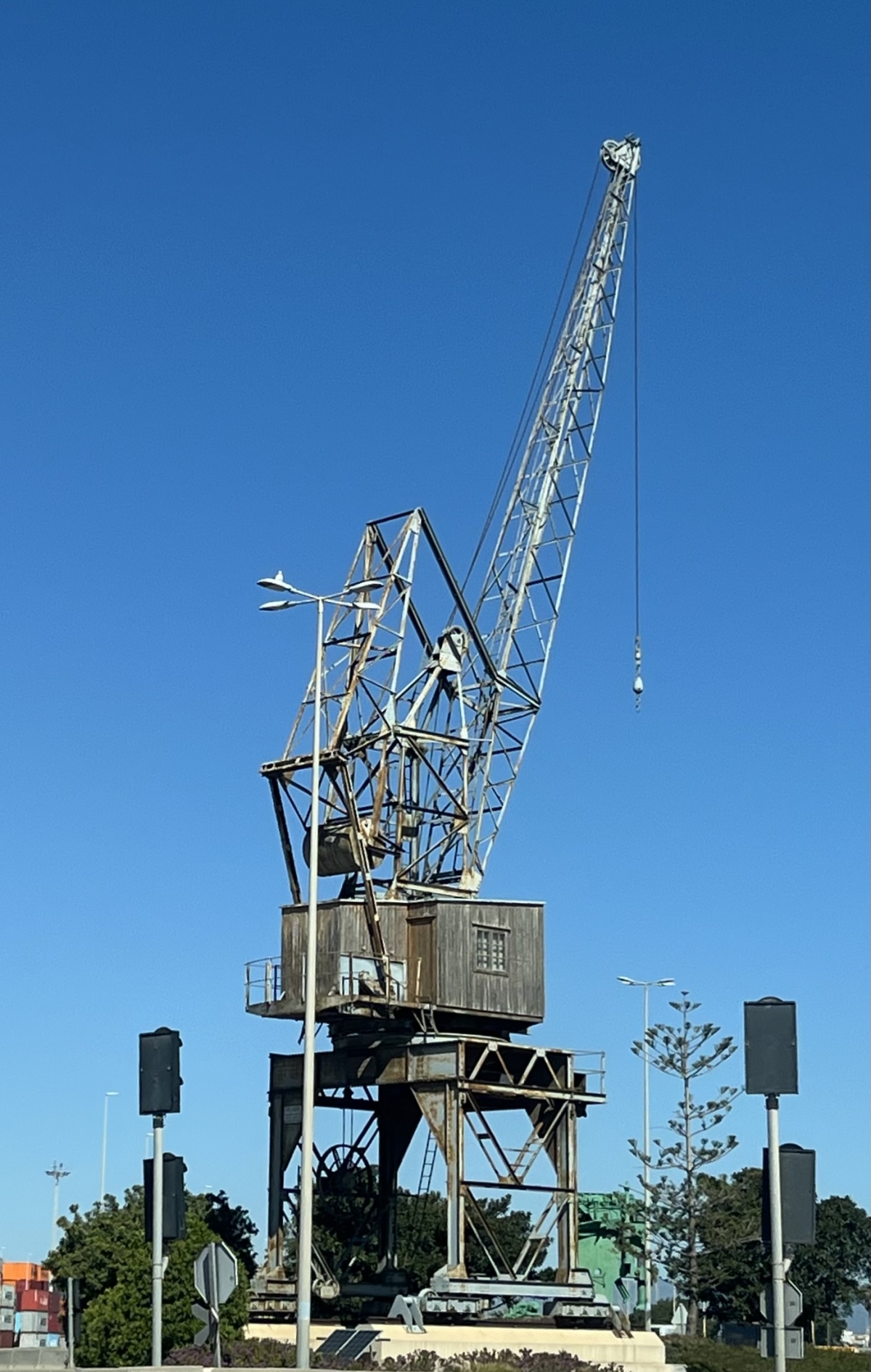 Las grúas portuarias históricas del Puerto de València.