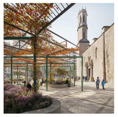 València saca a licitación por 4,2 millones la primera fase de la reforma de la plaza San Agustín