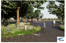 Benetússer reconstruirá la plaza de San Sebastián y la hará "más moderna, segura y preparada" ante futuras inundaciones