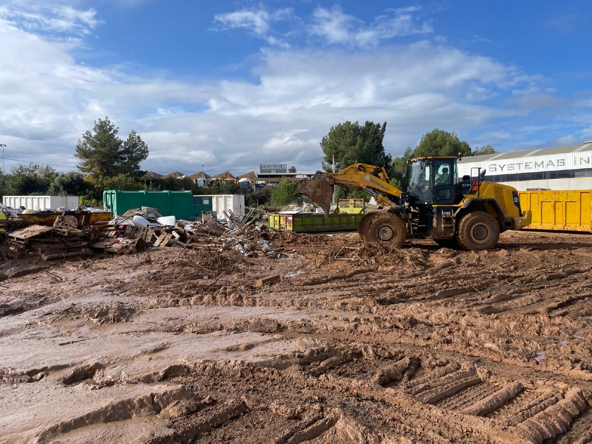Las empresas valencianas de excavación y movimiento de tierras piden entrar en las medidas del Gobierno por la guerra