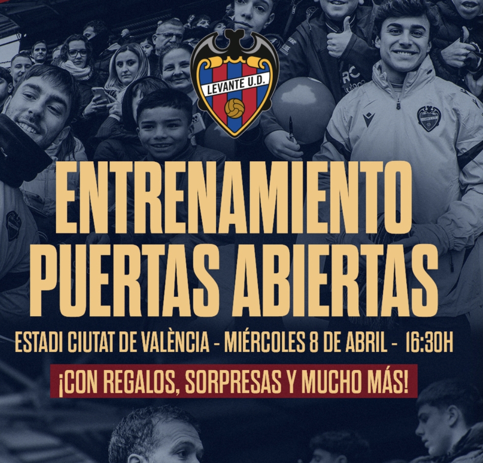 El Ciutat de València abre sus puertas para un entrenamiento especial