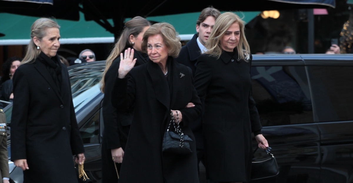 Las infantas Elena y Cristina acompañan a la Reina Sofía en Murcia y presenciarán la procesión de Los Salzillos
