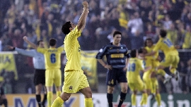 El Villarreal celebra las dos décadas del pase a semifinales de la Champions ante el Inter de Milán