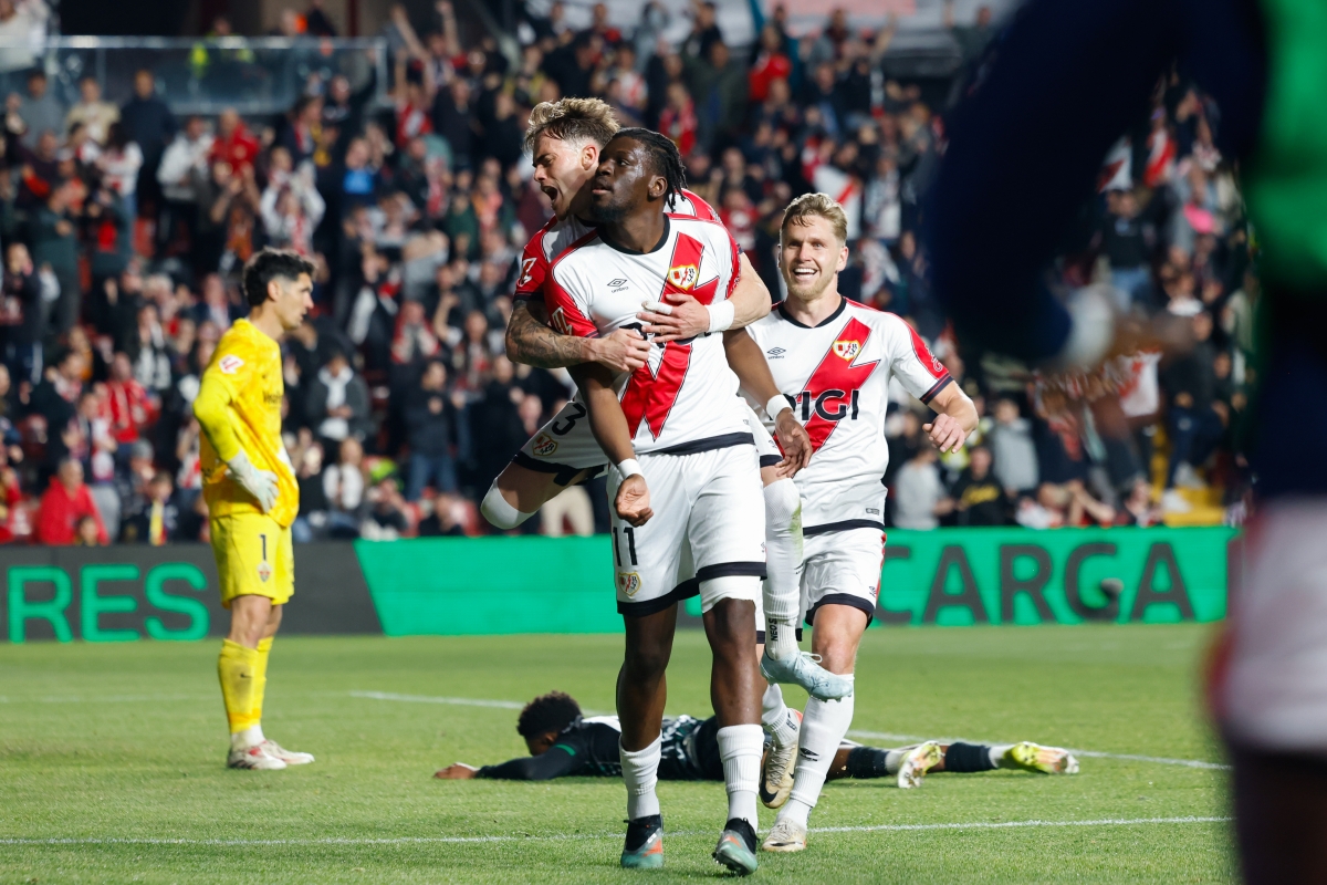 El exfranjiverde Nteka anotó el tanto de la victoria del Rayo