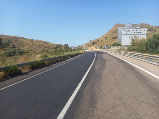 La mejora de dos carreteras en Alguazas y Mazarrón conlleva la inversión de 2,2 millones y la expropiación de 8.963 m2